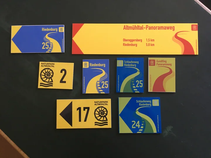 Individuelle Beschilderung